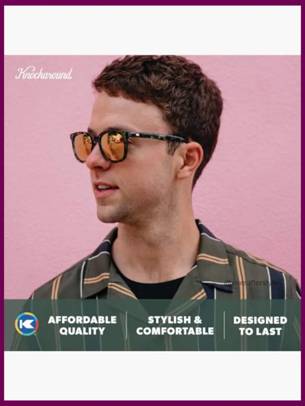 Polarized Sunglasses - UV400 Protection - Square Frame